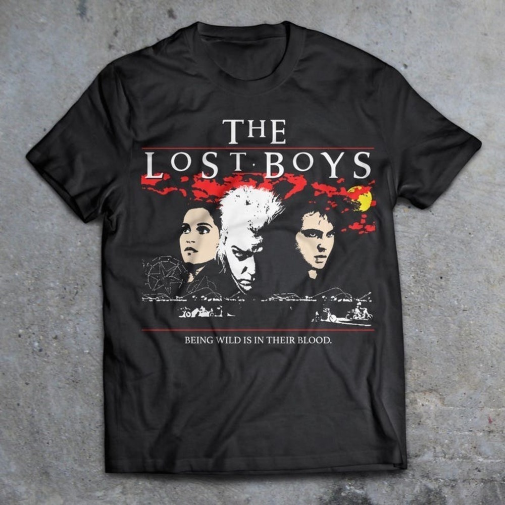 The Lost Boys 1987 Horror T-Shirt, 80s Horror Shirt